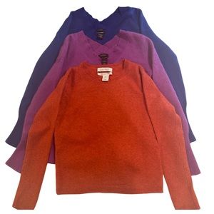 Set of 3 100% Cashmere Sweater Cutters (Damaged)